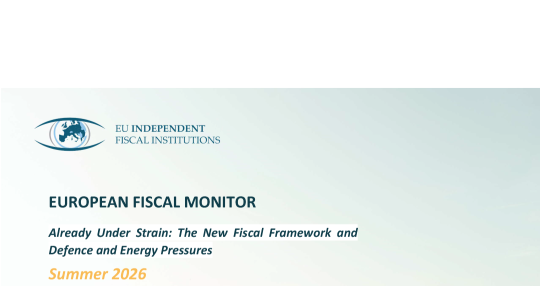 European Fiscal Monitor – Summer 2026» του Δικτύου EU IFI Network